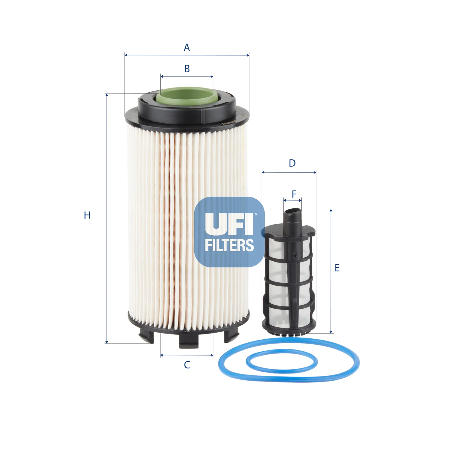 UFI Filters - 26.174.01 - Kraftstofffilterelement