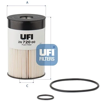 UFI Filters - 26.720.00 - Kraftstofffilterelement