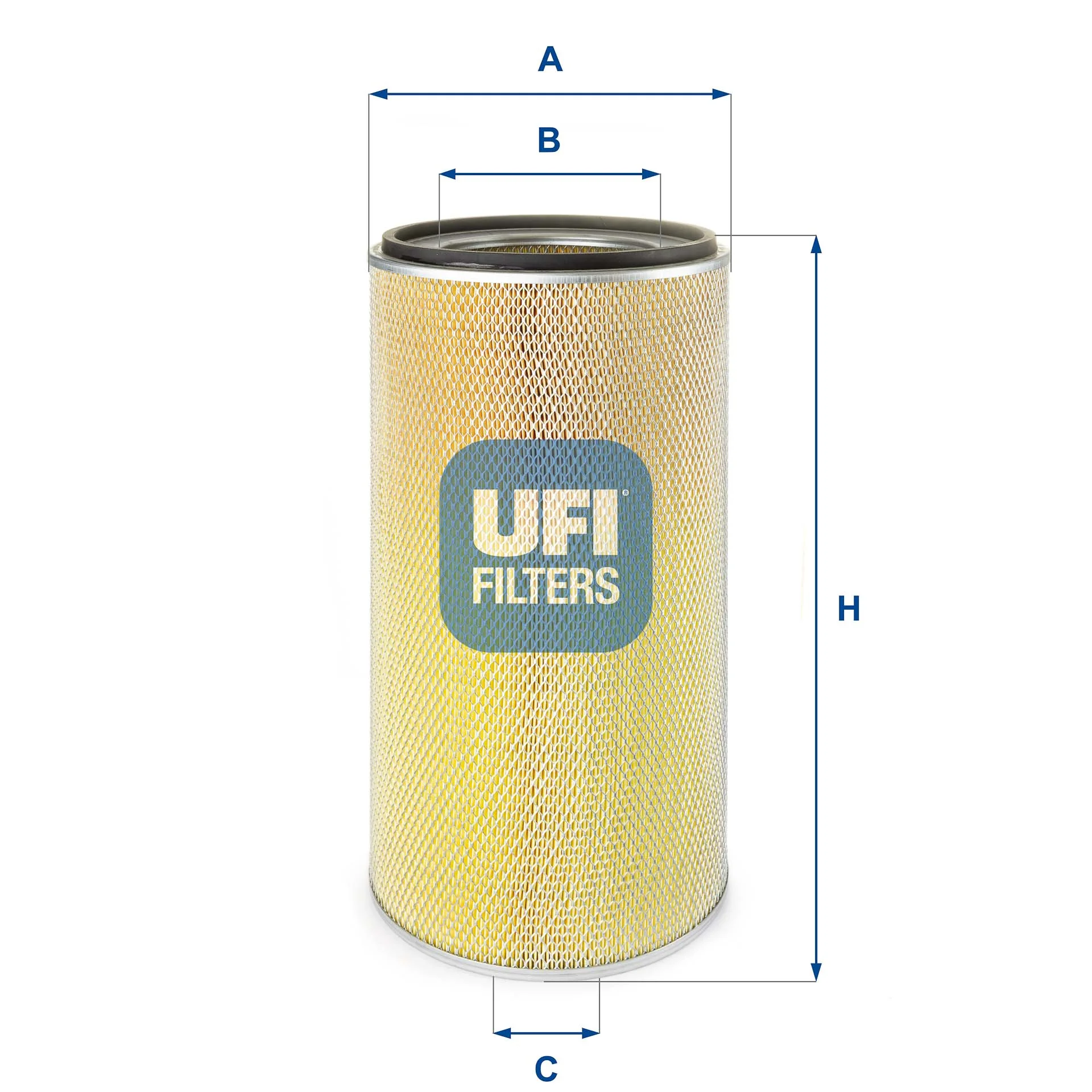 UFI Filters - 27.020.00 - Luftfilterelement