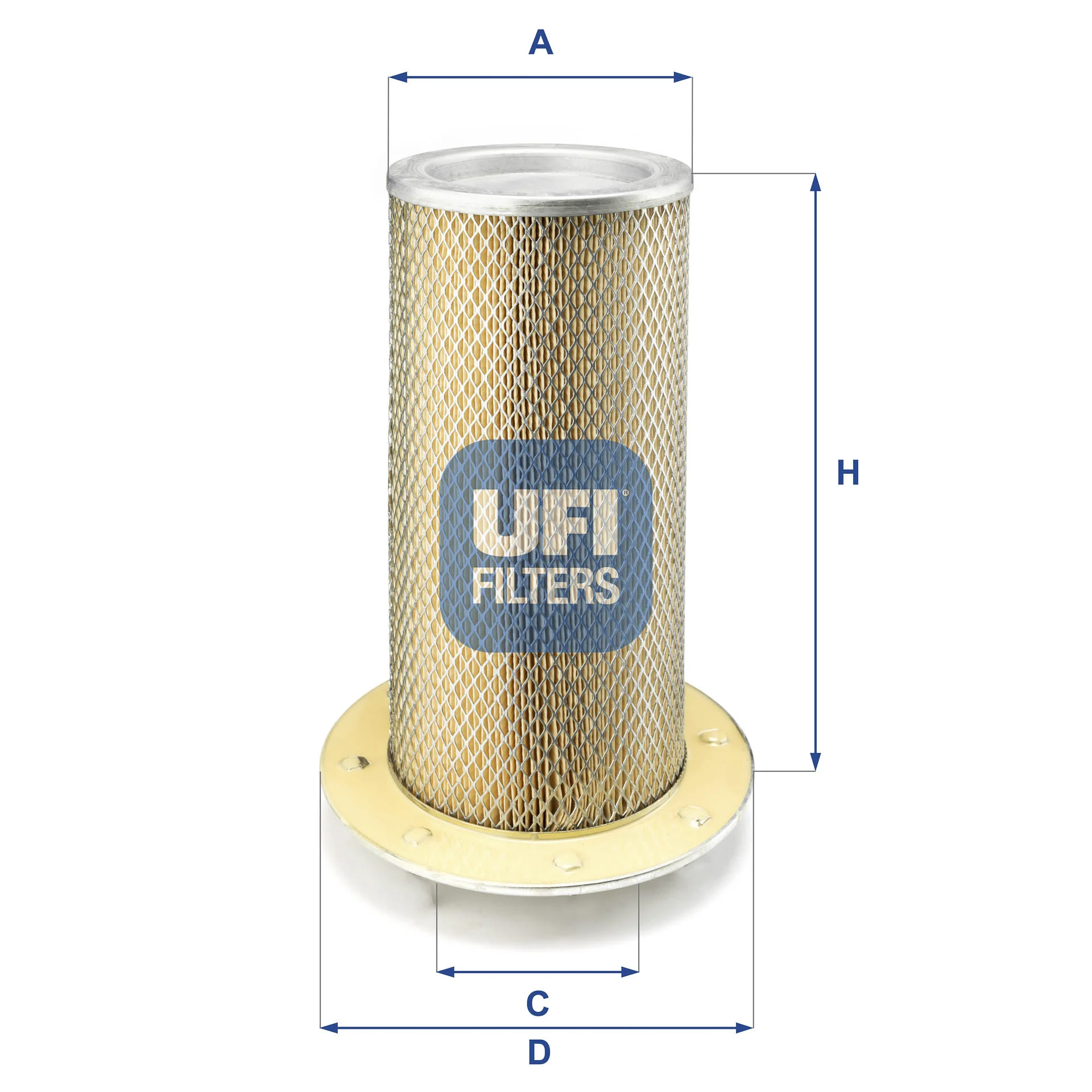 UFI Filters - 27.034.00 - Luftfilterelement