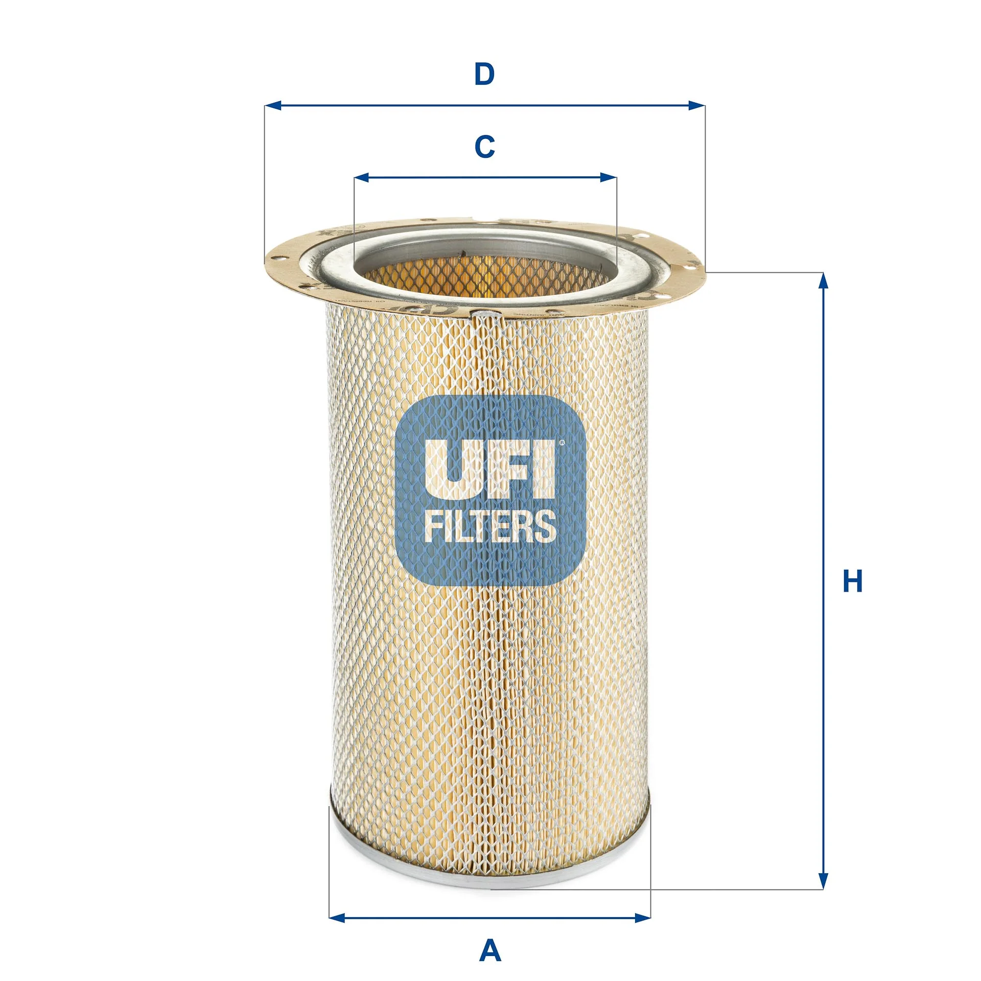 UFI Filters - 27.041.00 - Luftfilterelement