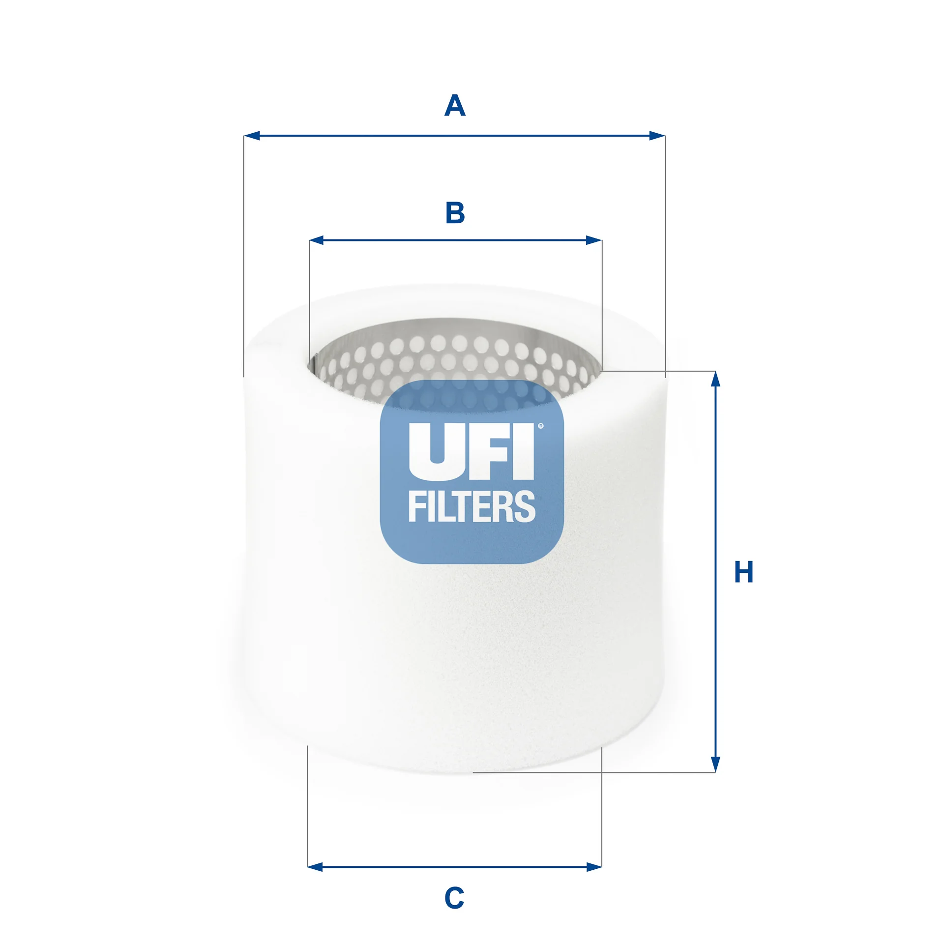 UFI Filters - 27.061.00 - Luftfilterelement