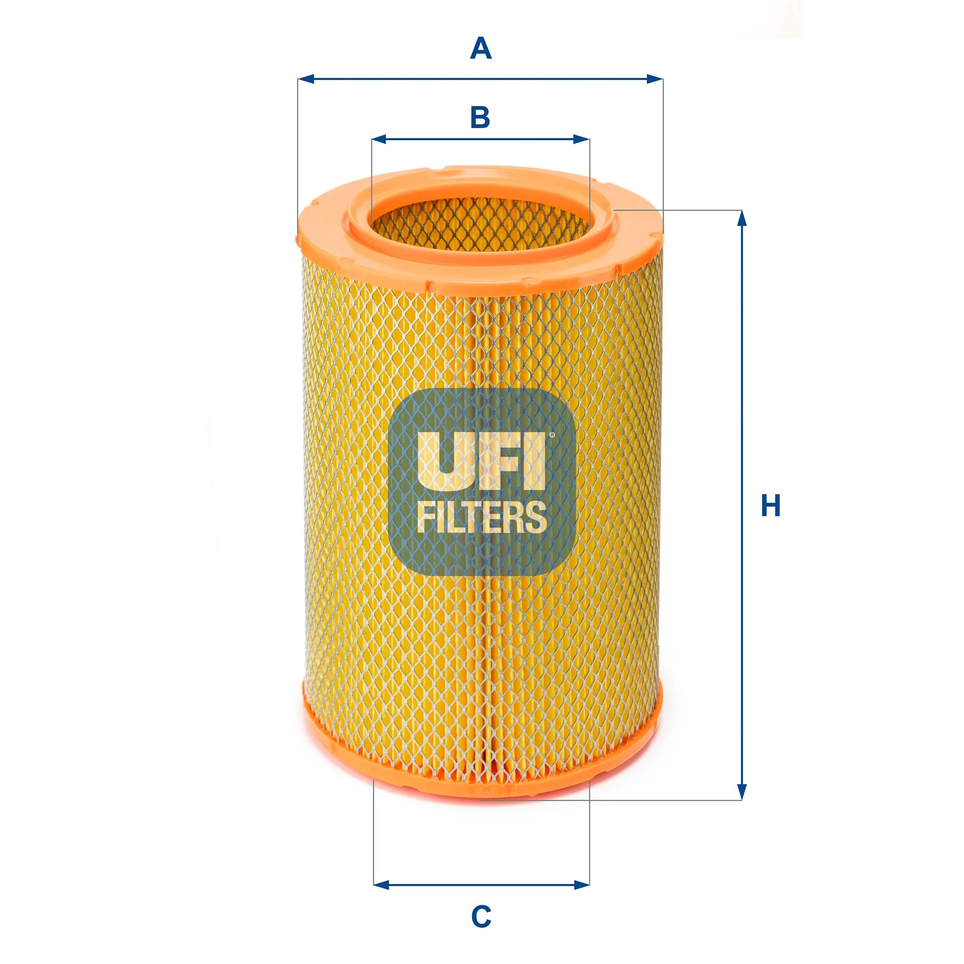 UFI Filters - 27.081.00 - Luftfilterelement