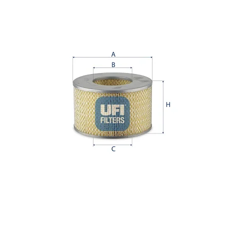 UFI Filters - 27.097.00 - Luftfilterelement