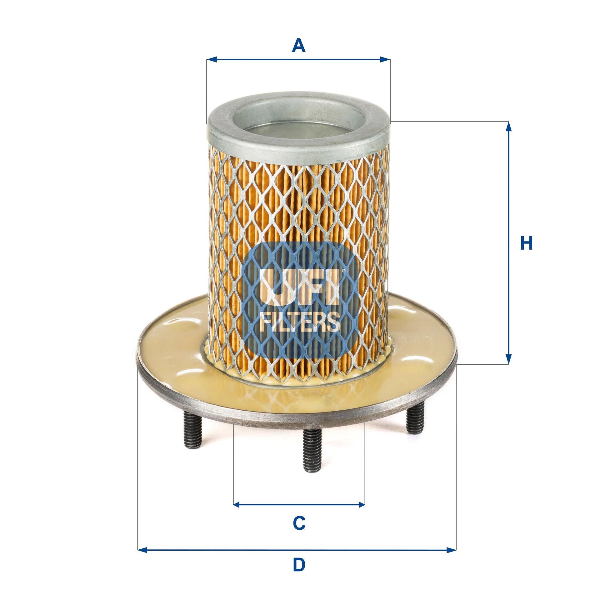 UFI Filters - 27.104.00 - Luftfilterelement