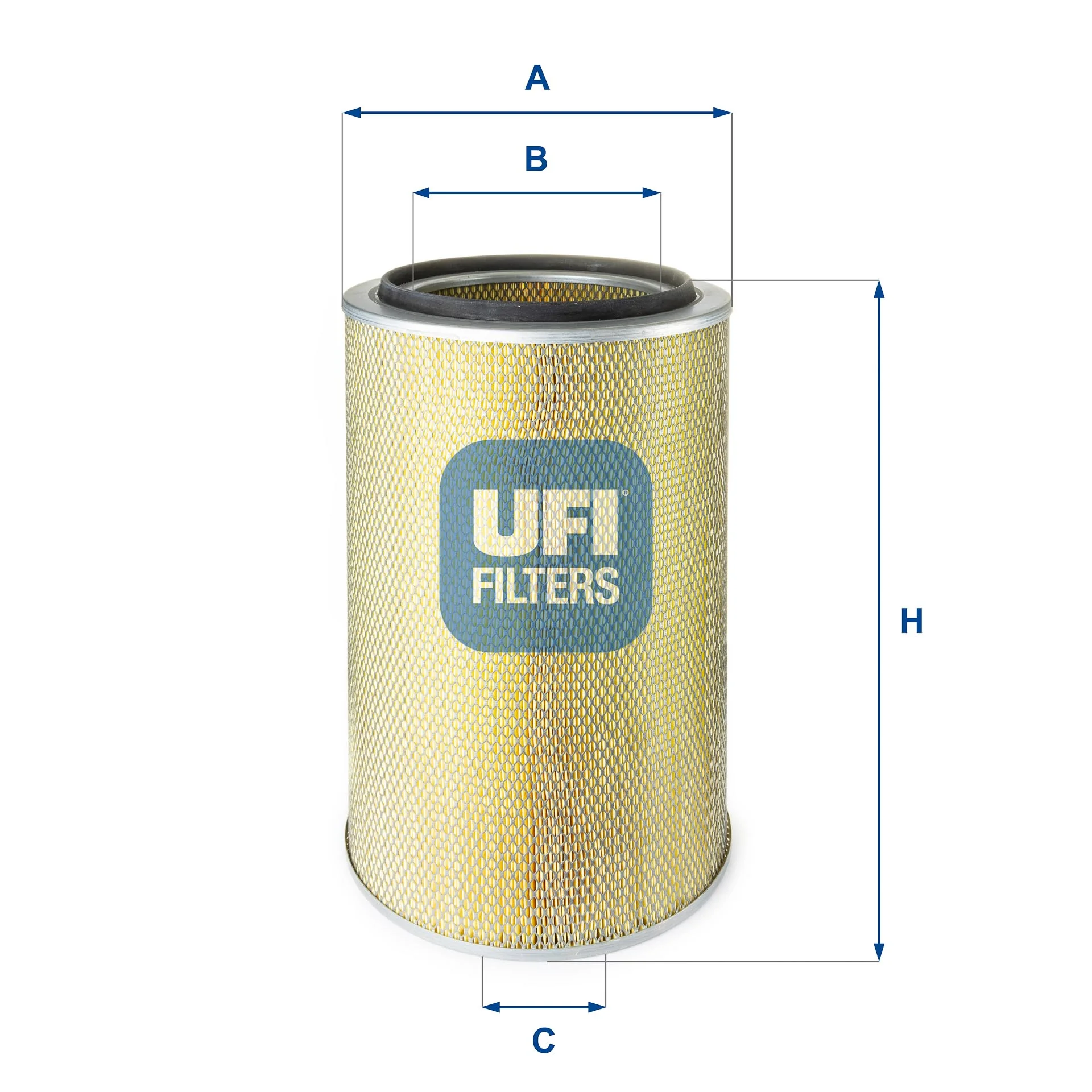 UFI Filters - 27.168.00 - Luftfilterelement