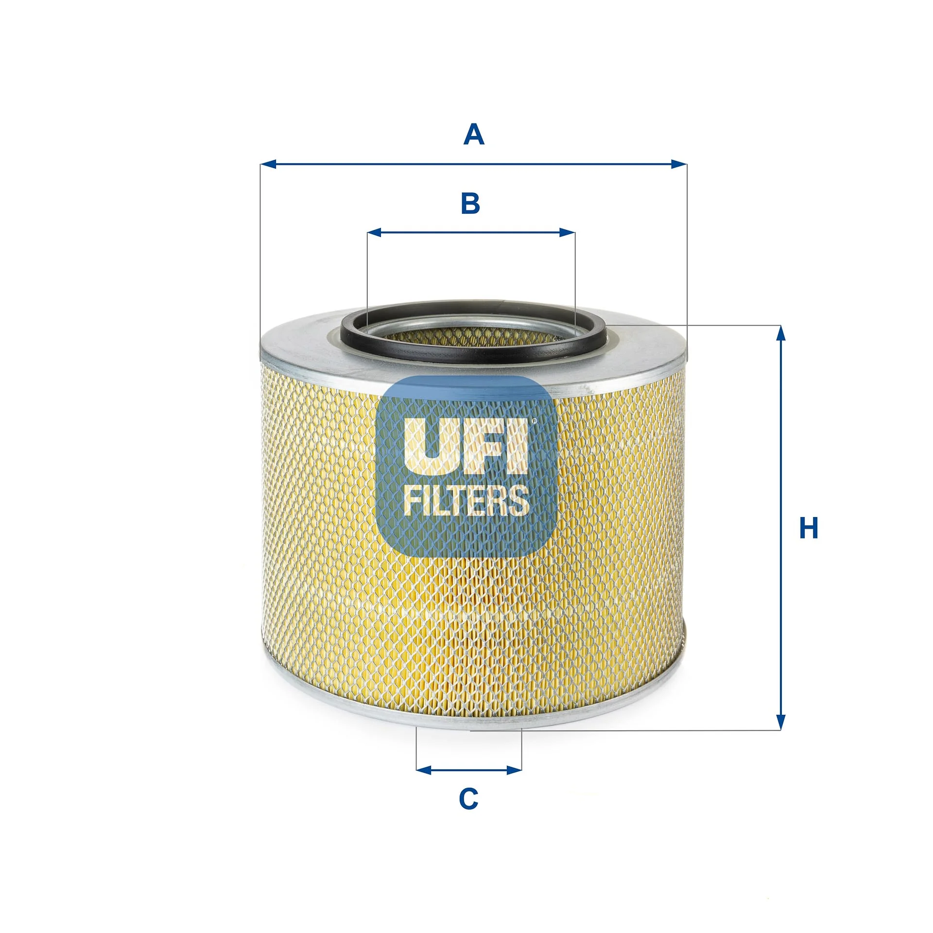 UFI Filters - 27.185.00 - Luftfilterelement