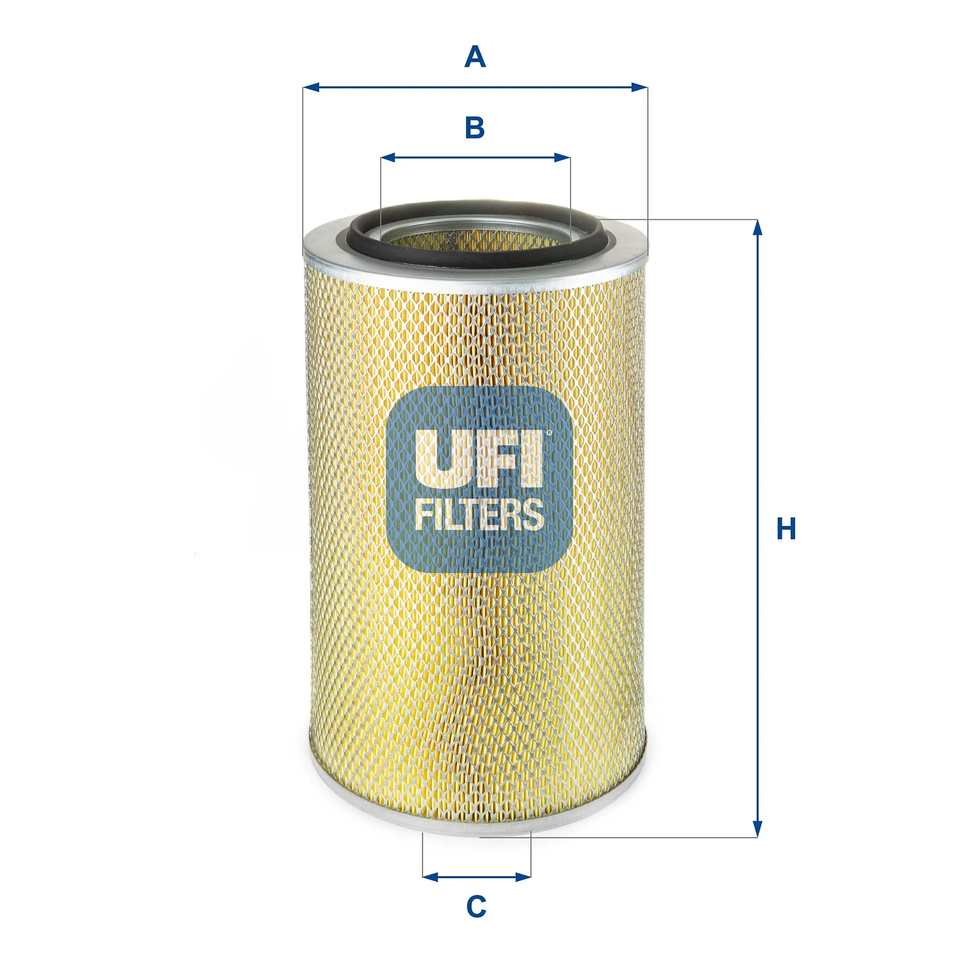 UFI Filters - 27.187.00 - Luftfilterelement