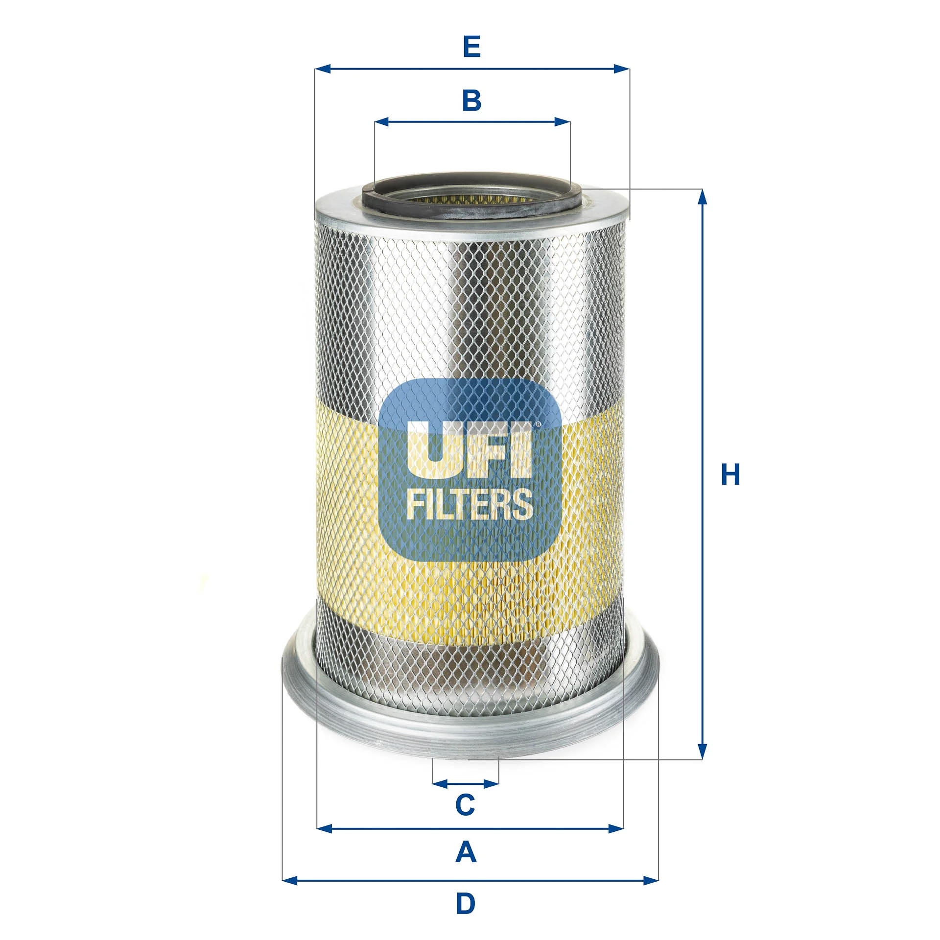 UFI Filters - 27.229.00 - Luftfilterelement