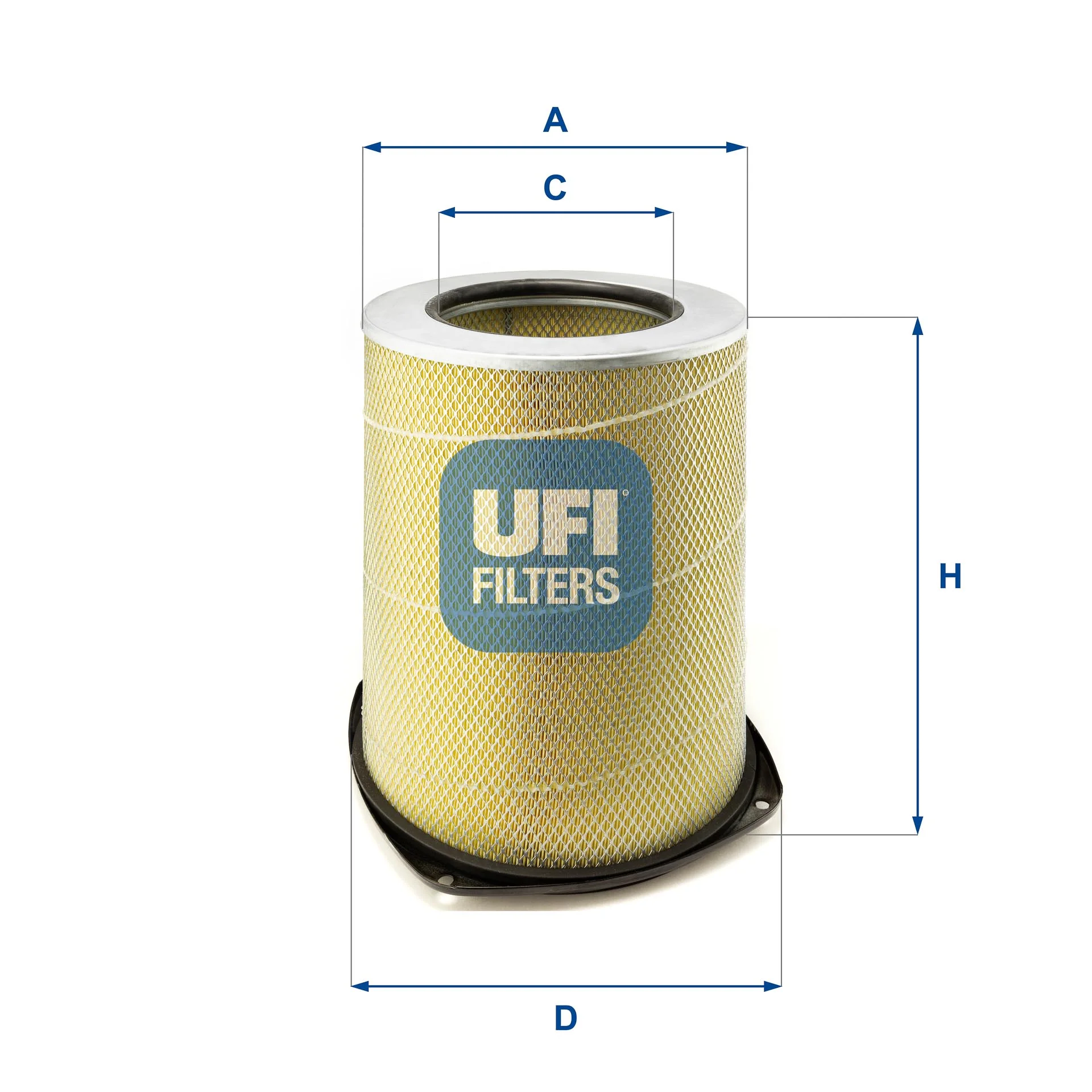 UFI Filters - 27.285.00 - Luftfilterelement
