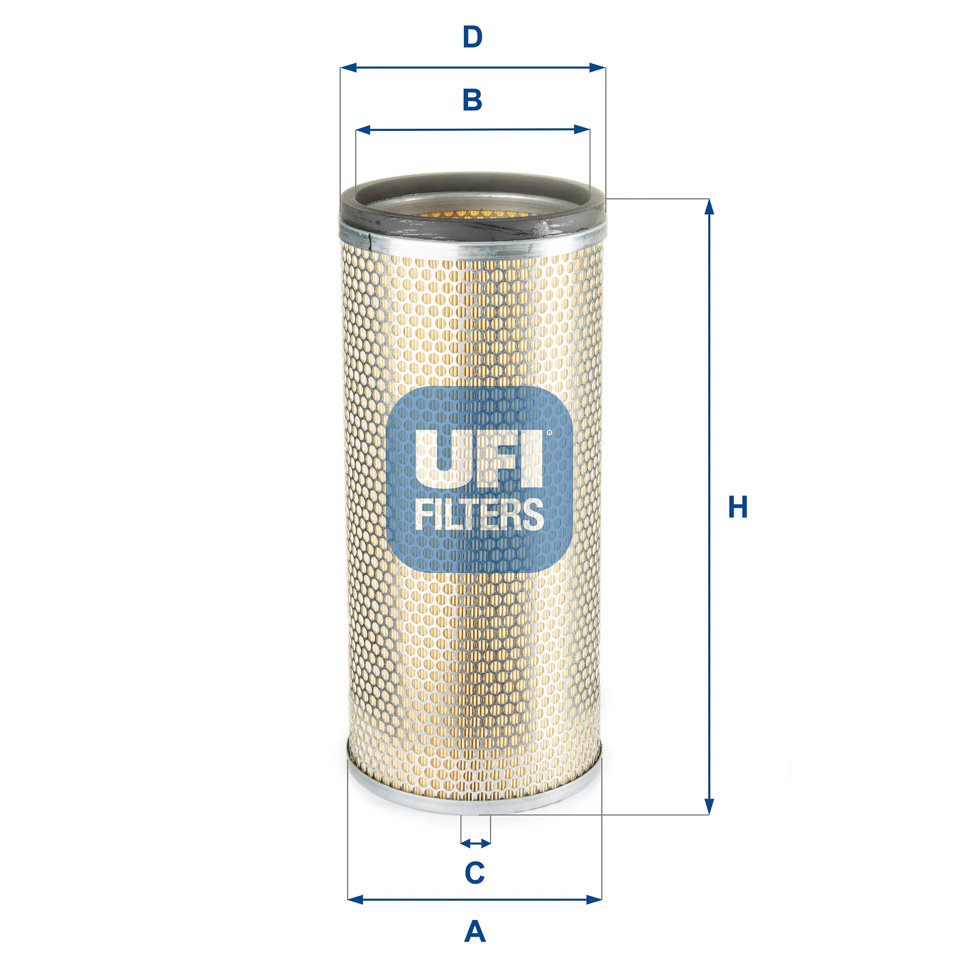 UFI Filters - 27.463.00 - Luftfilterelement
