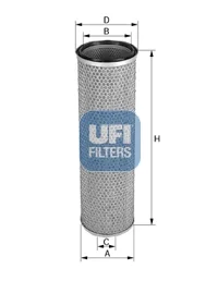 UFI Filters - 27.474.00 - Luftfilterelement