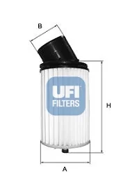 UFI Filters - 27.523.00 - Luftfilterelement