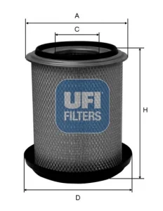 UFI Filters - 27.638.00 - Luftfilterelement