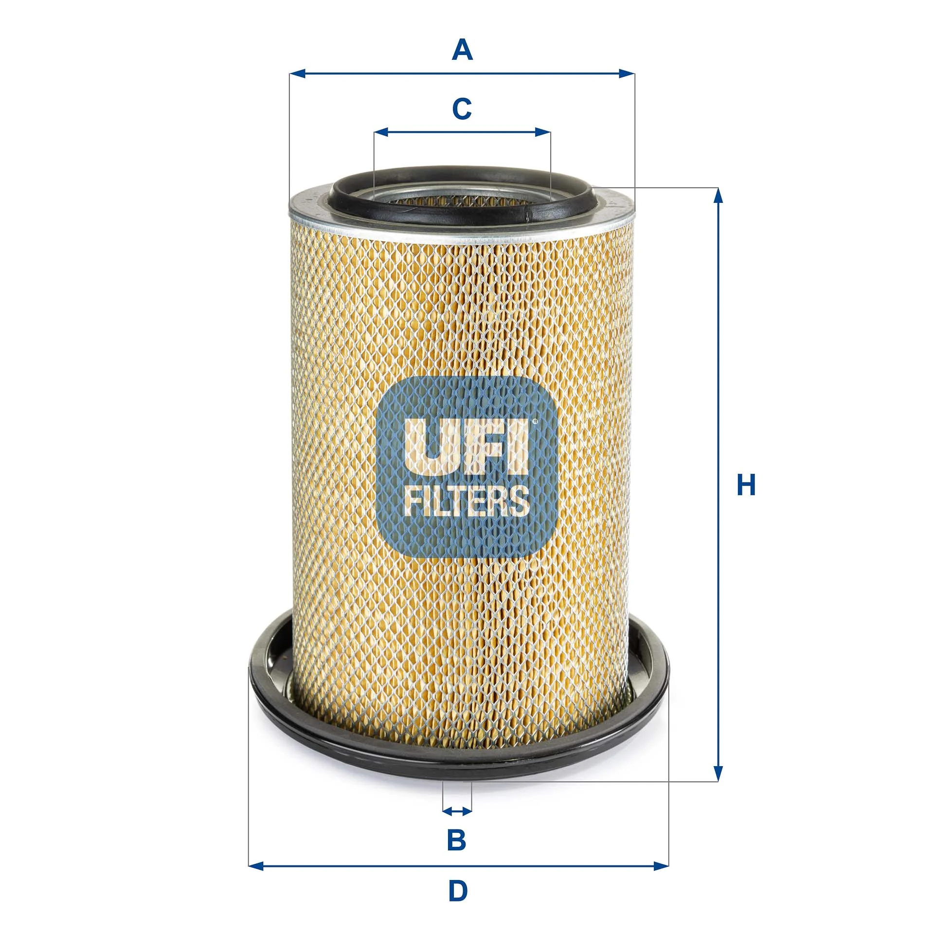 UFI Filters - 27.877.00 - Luftfilterelement