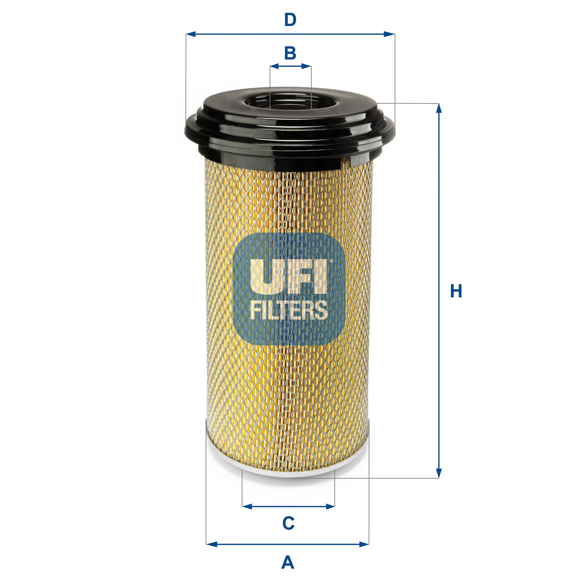 UFI Filters - 27.889.00 - Luftfilterelement