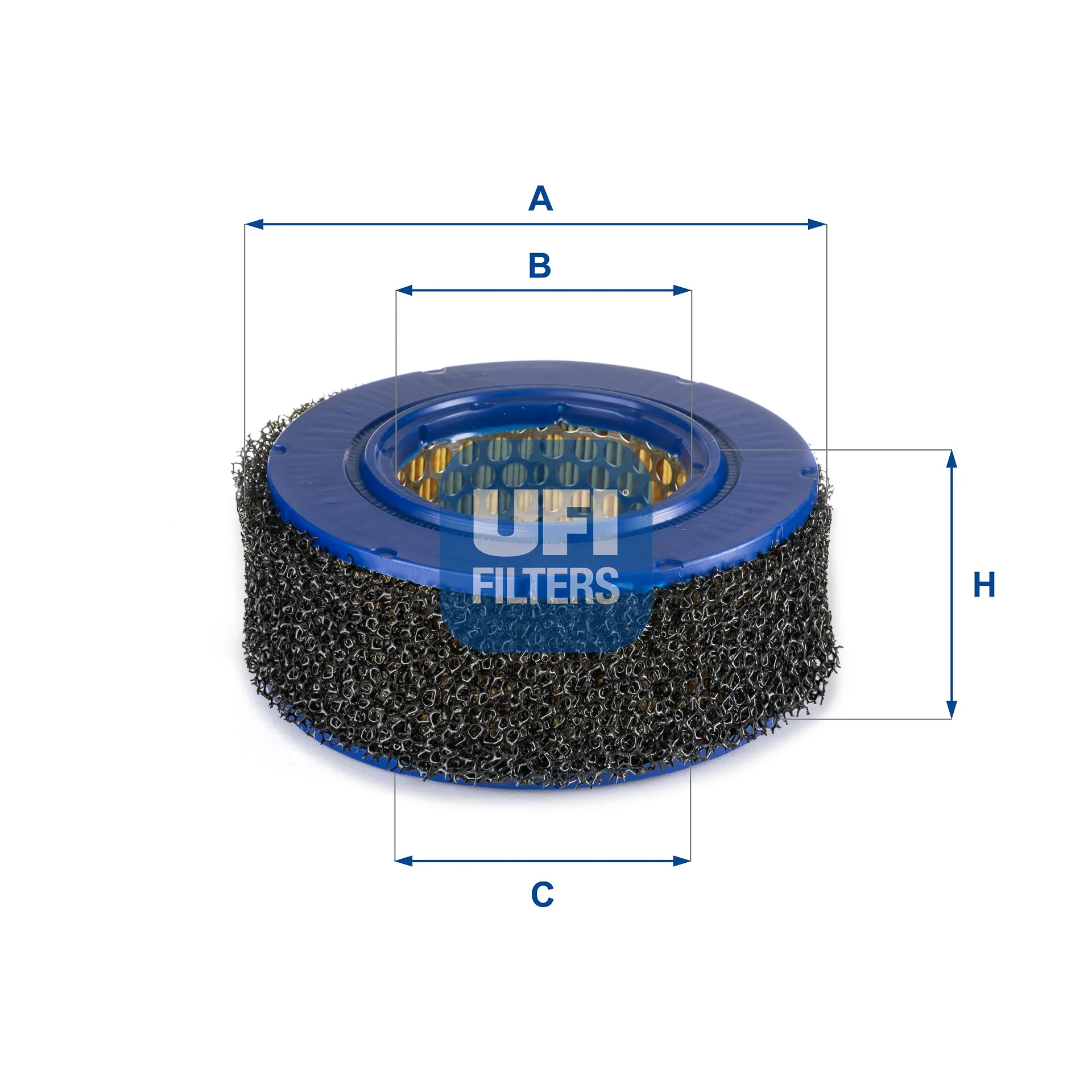 UFI Filters - 27.905.00 - Luftfilterelement