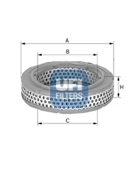 UFI Filters - 27.906.00 - Luftfilterelement
