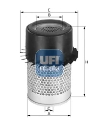 UFI Filters - 27.936.00 - Luftfilterelement