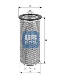 UFI Filters - 27.971.00 - Luftfilterelement