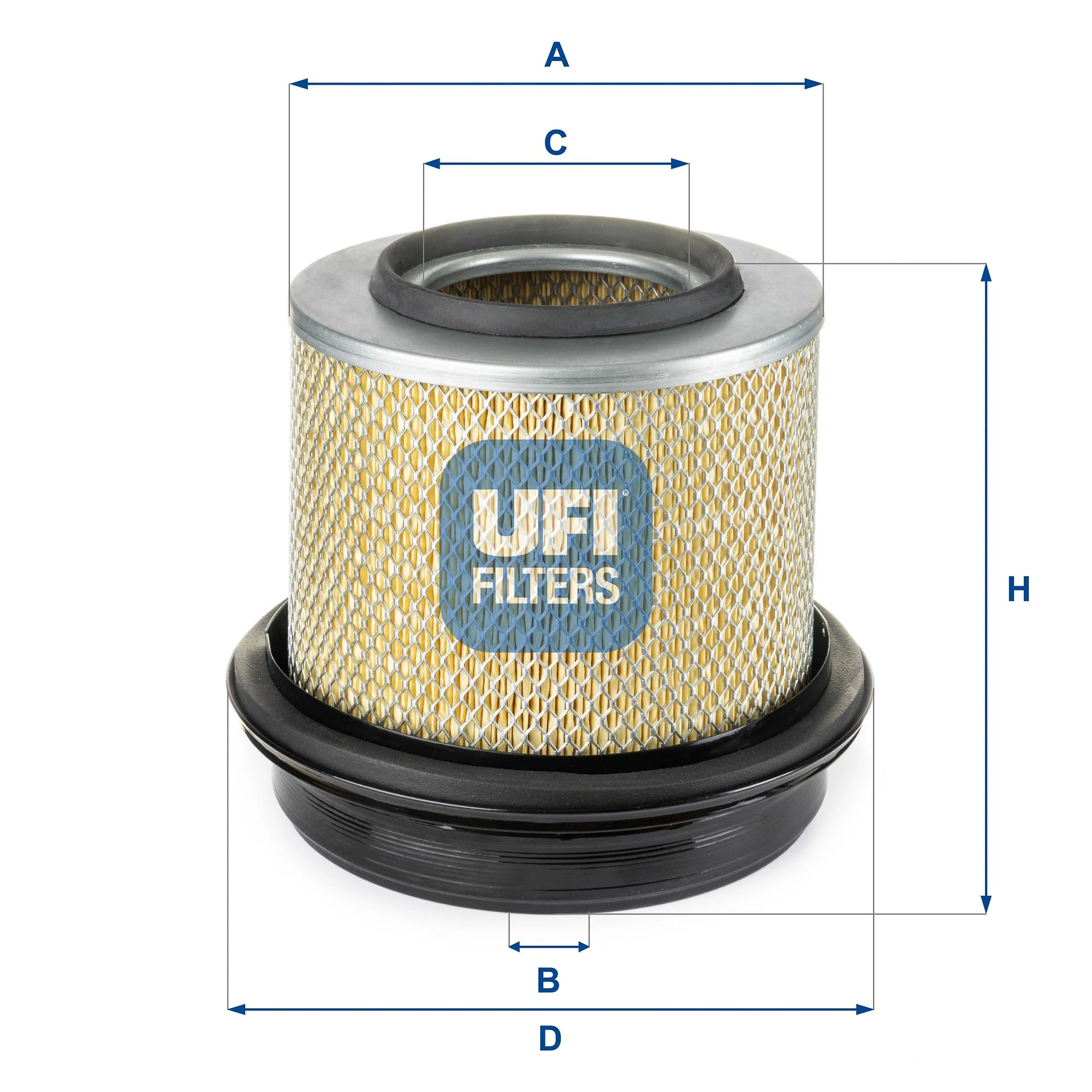 UFI Filters - 27.989.00 - Luftfilterelement