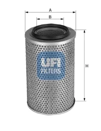 UFI Filters - 27.992.00 - Luftfilterelement