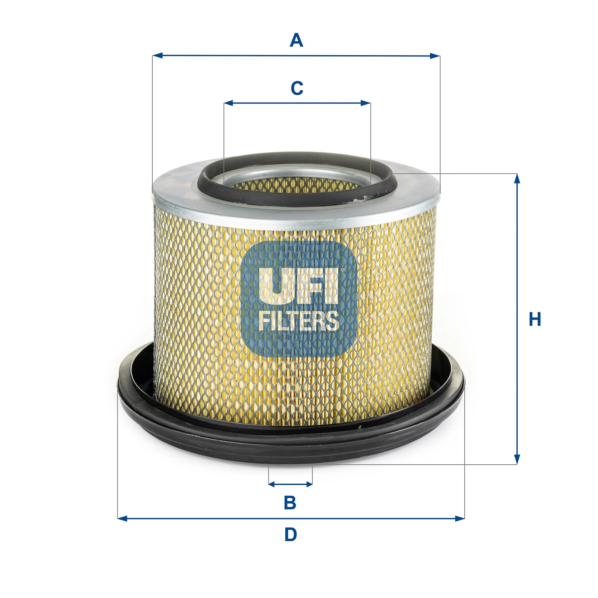 UFI Filters - 27.998.00 - Luftfilterelement