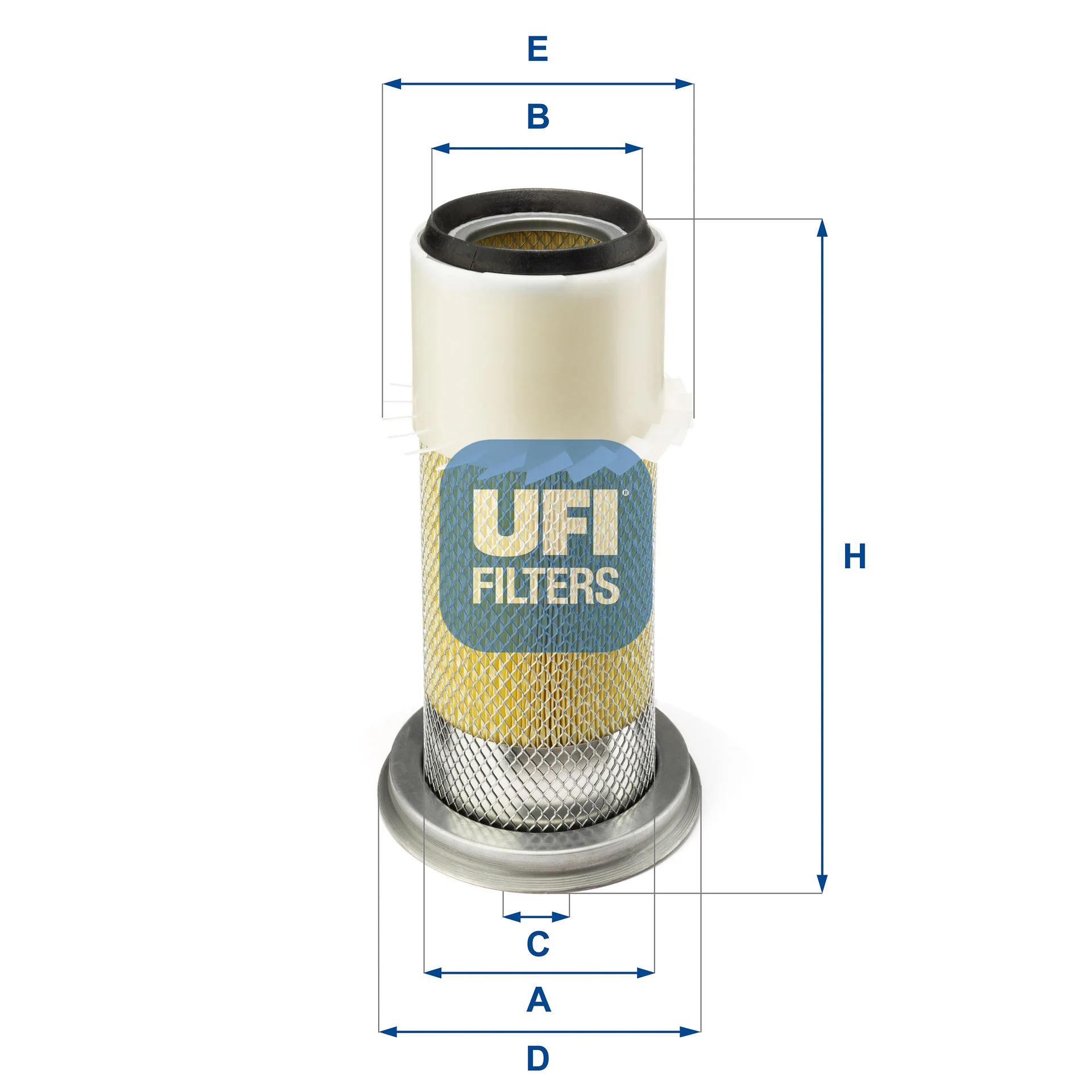 UFI Filters - 27.C50.00 - Luftfilterelement