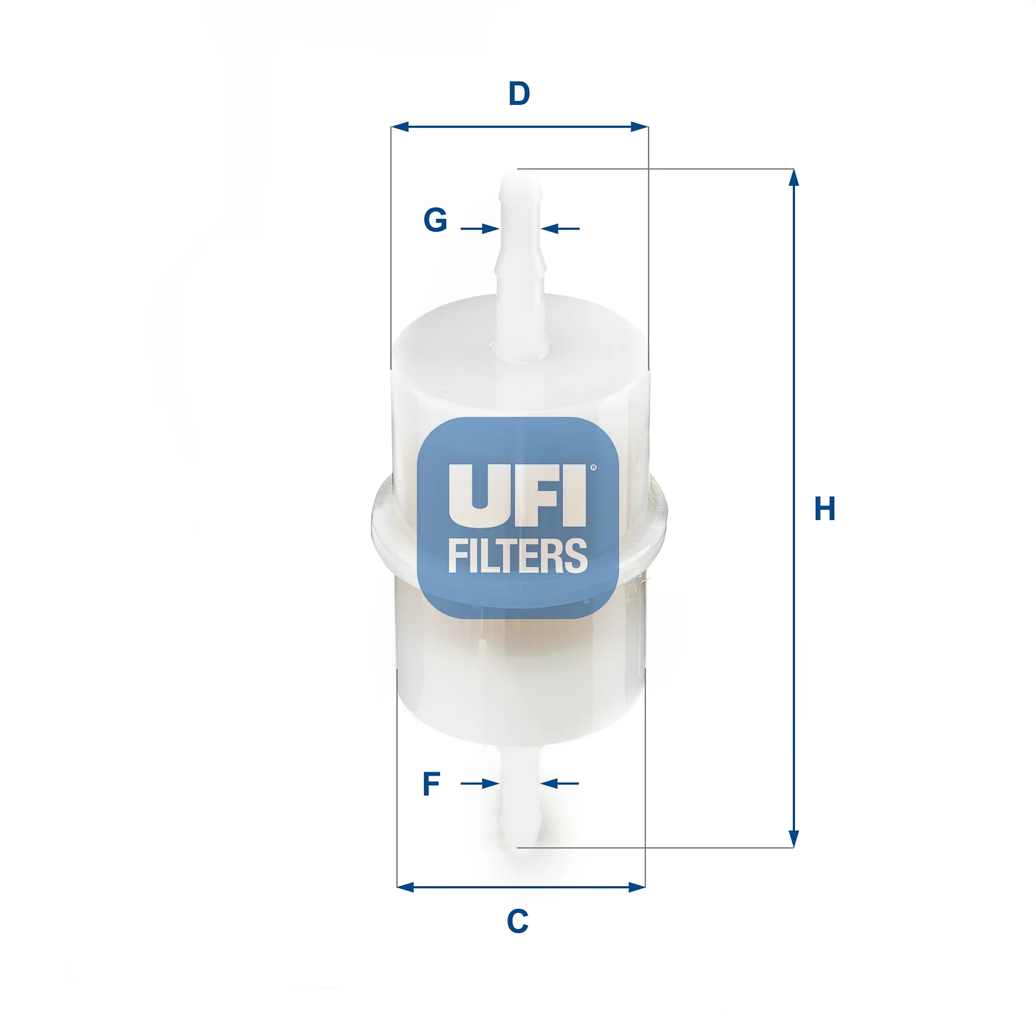 UFI Filters - 31.001.00 - Kraftstofffilterelement