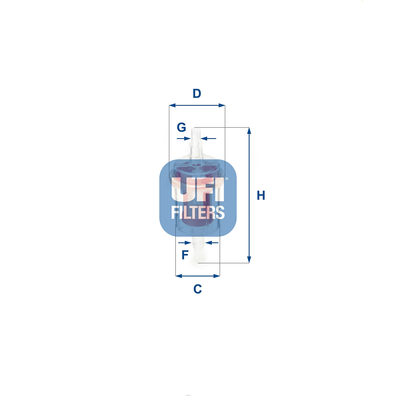 UFI Filters - 31.027.00 - Kraftstofffilterelement