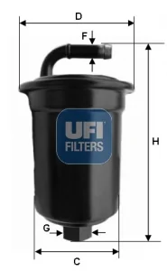 UFI Filters - 31.694.00 - Kraftstofffilterelement