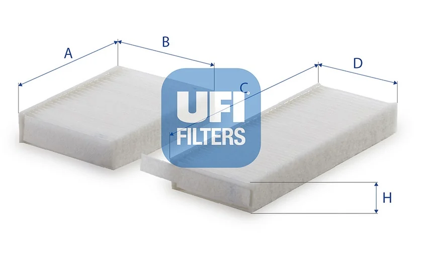 UFI Filters - 53.554.00 - Innenraumfilterelement