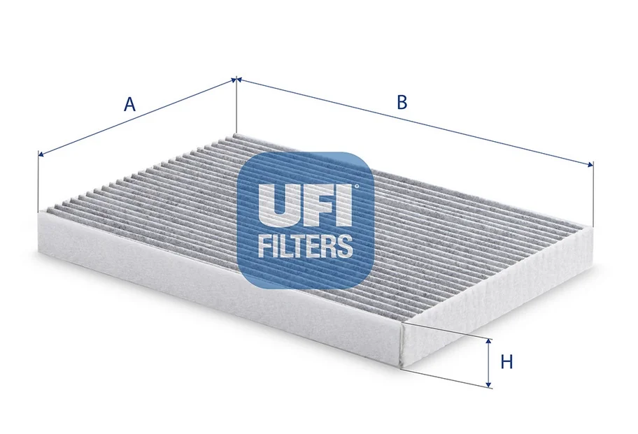 UFI Filters - 54.350.00 - Innenraumfilterelement (Aktivkohle)