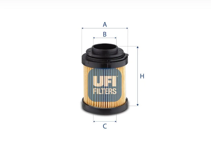 UFI Filters - 76.021.00 - Hydraulikfilterelement (Rücklauffilter)