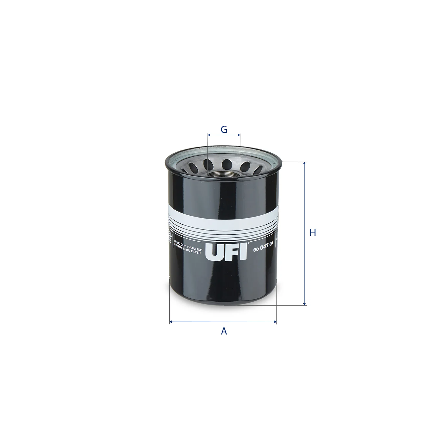 UFI Filters - 80.047.00 - Ölfilter SpinOn