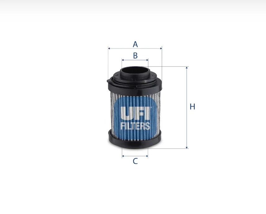 UFI Filters - 83.061.00 - Hydraulikfilterelement (Rücklauffilter)