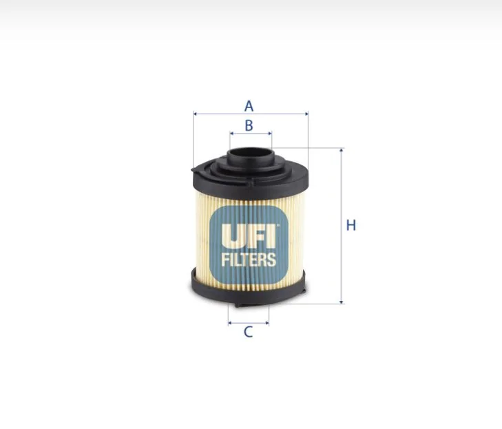 UFI Filters - 83.066.00 - Hydraulikfilterelement