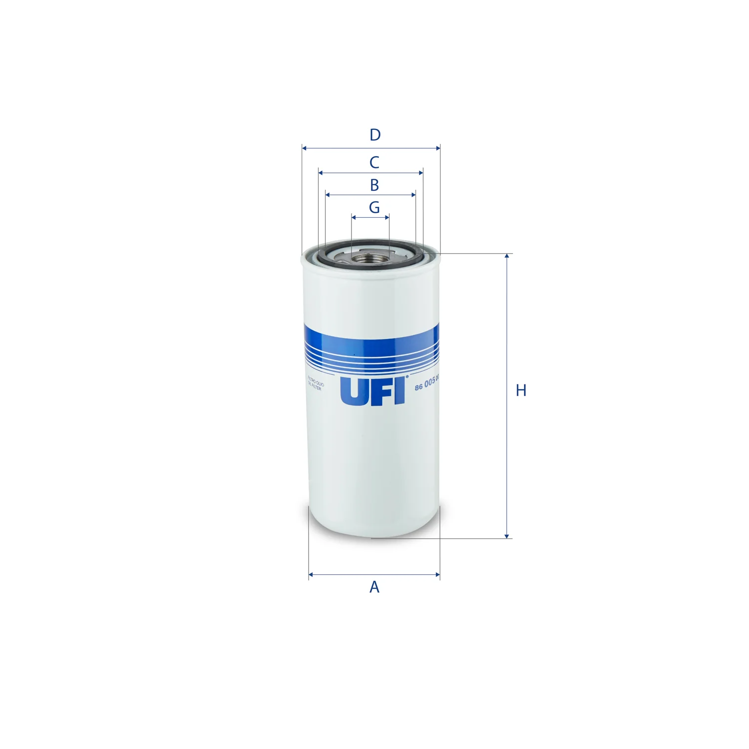 UFI Filters - 86.005.00 - Wechselfilter