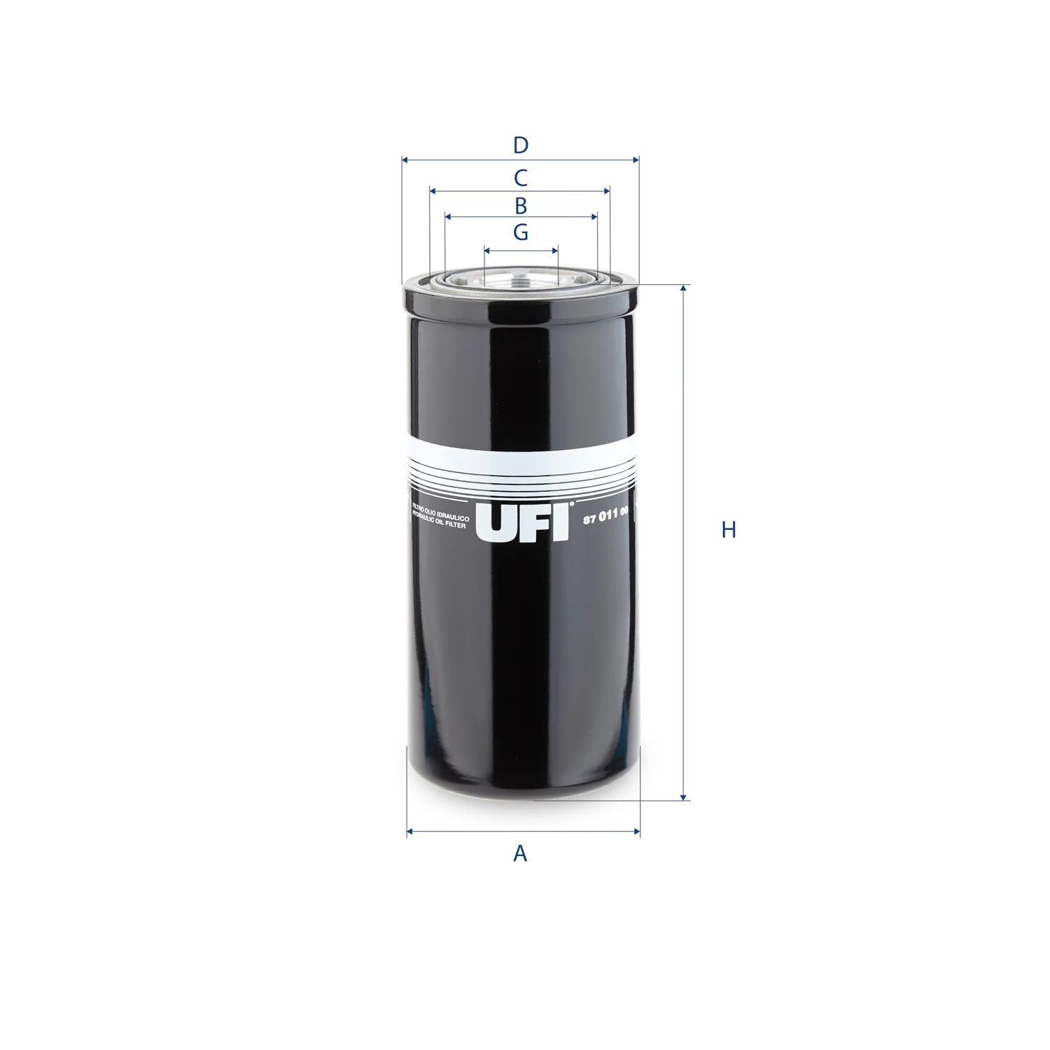 UFI Filters - 87.011.00 - Wechselfilter