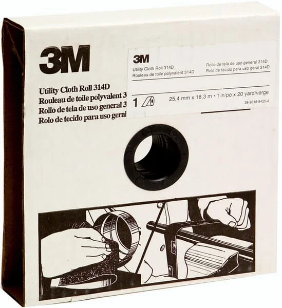 3M - 62871 - Schleifrolle 314D 38mmx25m P50