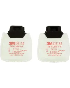 3M - D3135 - Partikelfilter D3135, P3 R (2x)