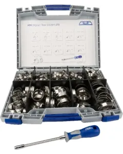 ABA - HCS12DB76 - Ass. Box MSZP Schlauchschellen