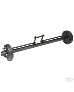 ADR - A6064030M1600E - Achse Gebremst Mit Grauguss-Trommel