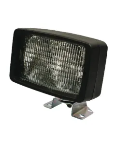 Ajba - LA03001 - Arbeitsscheinwerfer Halogen, 55w, Rechteckig, 12v, Transparent, Aufschraubbar, 145mm, Ajba