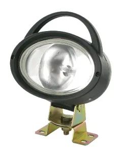 Ajba - LA08011 - Arbeitsscheinwerfer Halogen, Oval, 12v, Transparent, Aufschraubbar, Ajba