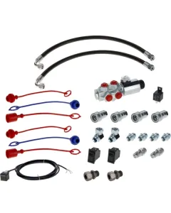AK Regeltechnik - 6212AK10141SET - 6/2 Ventilsatz 12VDC mit Kupplungen