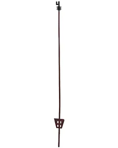 AKO - 441457P010 - Ovaler Stahlpfosten 107 Cm Mit Topfisolator 10 Stueck