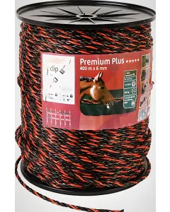 AKO - 441519 - Zaundraht 6 Mm 400 M Orange/Braun