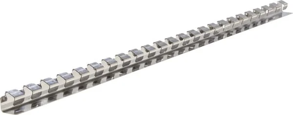 AlfaFlex - PVCHS1RVS - Traeger Mit Haken 100 cm, Edelstahl