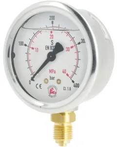 Amazone - VNR844940 - Druckmanometer 0-400 Bar G1/4" V&N